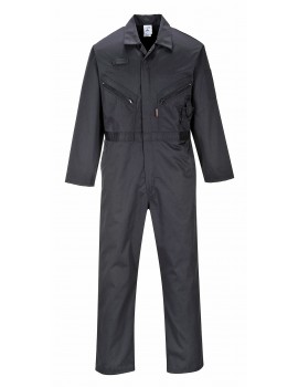 Portwest C813 Liverpool Coverall - Black Clothing